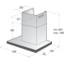 Витяжка пристінна Gorenje WHT6SYB