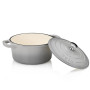 Каструля чавунна з кришкою KELA Calido, 21 см 2,5 л (12605)