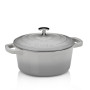 Каструля чавунна з кришкою KELA Calido, 21 см 2,5 л (12605)