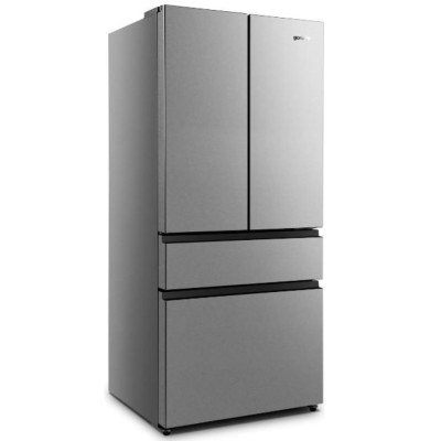 Холодильник з «французькими» дверцятами Gorenje NRM8181UX