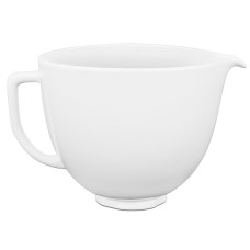 Чаша KitchenAid 4,7 л 5KSM2CB5LW керамічна, з ручкою