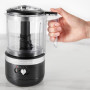 Кухонний мінікомбайн бездротовий KitchenAid 5KFCB519EBM