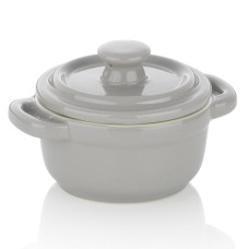 Форма для запікання керамічна з кришкою KELA Malin, Ø 10 х 8 см (15290)