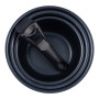 Набір ковшів зі знімною ручкою Bergner Click&Cook,16/18/20 см, 4 пр. (BG-31608-BK)
