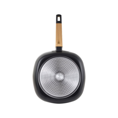 Сковорода гриль Bergner Earth black, 28 см (BG-34625-BK)