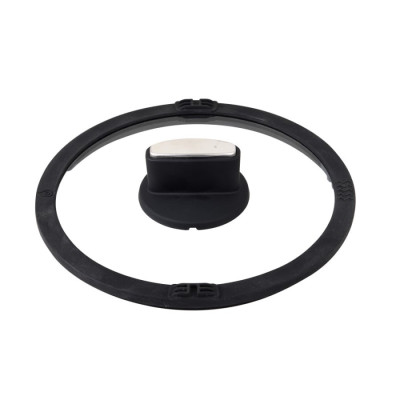 Каструля з кришкою Bergner Ion plus, 20 см, 2 л (BG-35910-BK)