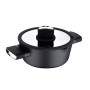 Каструля з кришкою Bergner Ion plus, 20 см, 2 л (BG-35910-BK)