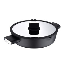 Сотейник з кришкою Bergner Ion plus, 28 см (BG-35913-BK)