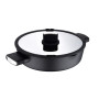 Сотейник з кришкою Bergner Ion plus, 28 см (BG-35913-BK)