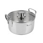 Набір каструль з кришками Bergner MasterPro Smart, 3,14/6,5/11,6 л, 6 предметів (BGMP-2145)