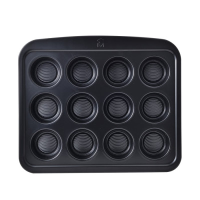 Форма для випікання мафінів Bergner MasterPro Foodies collection, на 12 маффінів (BGMP-7342)