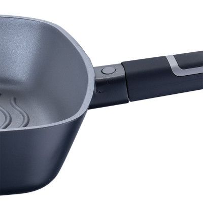 Сковорода гриль Bergner MasterPro Indigo, 28х28 см (BGMP-7976)