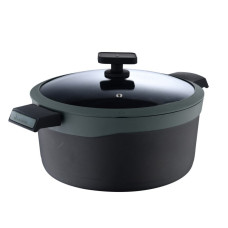 Каструля з кришкою MasterPro Gastro reeco, 7,2 л (BGMP-8108)