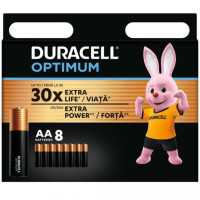 Батарейки Duracell Optimum AA (LR06), 8 шт. (5000394158931)