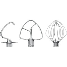 Набір з 3 насадок KitchenAid 5KSM5TH3PSS для чаші 4,8 / 4,7 / 4,3 / 3 л