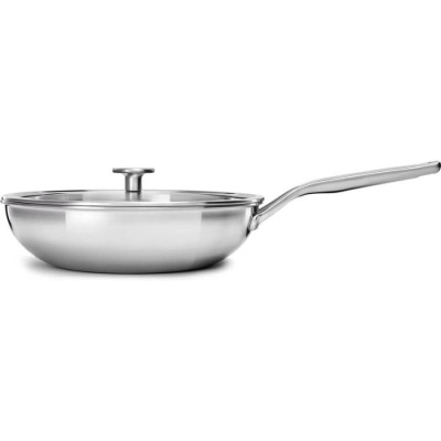Сковорода вок з кришкою KitchenAid MSS, 28 см, 3,5 л (CC003254-001)