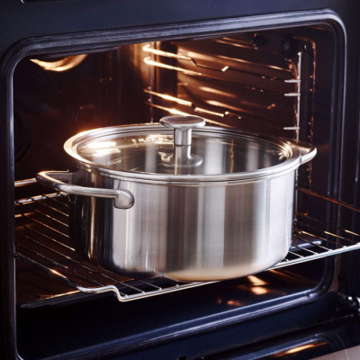 Каструля з кришкою KitchenAid MSS, 24 см, 4,9 л (CC003260-001)