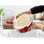 Каструля чавунна з кришкою KitchenAid, 26 см, 5,2 л, червона (CC006060-001)