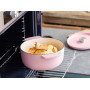 Каструля чавунна з кришкою KitchenAid, 22 см, 3,3 л, колір суха троянда (CC007430-001)
