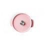 Каструля чавунна з кришкою KitchenAid, 22 см, 3,3 л, колір суха троянда (CC007430-001)