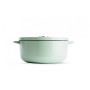 Каструля чавунна з кришкою KitchenAid, 26 см, 5,2 л, колір фісташковий (CC007434-001)