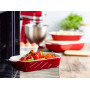 Форма для випічки керамогранітна з кришкою KitchenAid 0,9 л. червона (CC006104-001)