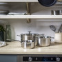 Набір посуду KitchenAid, 5 пр, 16/20/24 см, 1,5/3,1/4,8 л (CC005088-001)