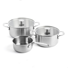 Набір посуду KitchenAid, 5 пр, 16/20/24 см, 1,5/3,1/4,8 л (CC005088-001)