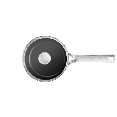 Набір ковшів з кришками KitchenAid SSS, 16/18/20 см, 1,5/2,1/3,1 л (CC005740-001)
