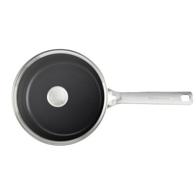 Набір ковшів з кришками KitchenAid SSS, 16/18/20 см, 1,5/2,1/3,1 л (CC005740-001)