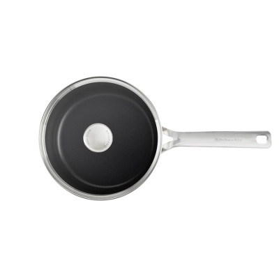Набір ковшів з кришками KitchenAid SSS, 16/18/20 см, 1,5/2,1/3,1 л (CC005740-001)