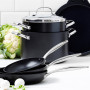 Каструля з кришкою KitchenAid Aluline, 22 см, 5,3 л (CW001973-002)