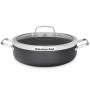 Сотейник з кришкою та керамічним покриттям KitchenAid Aluline, 28 см, 4,2 л (CW001978-002)