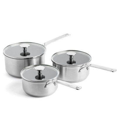 Набір посуду KitchenAid, 8 пр., 16/18/20 см, 1,49/2,13/3,11 л, 20+28 см (CC004221-001)