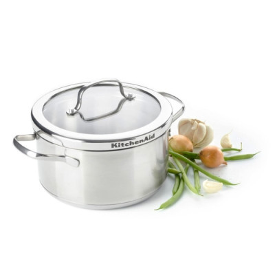 Каструля з кришкою KitchenAid Proline, 20 см, 3,3 л (CC001878-001)