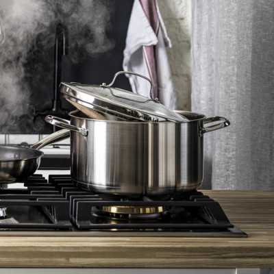 Каструля з кришкою KitchenAid Proline, 24 см, 5,7 л (CC001879-001)