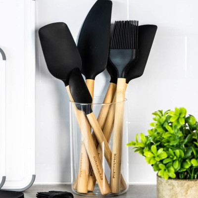 Пензлик кулінарний KitchenAid Classic, 29 см, чорний (KQG642OHOBE)