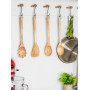 Ложка для сервіровки з прорізами KitchenAid Coreline, 34 см, береза (KQR704OHE)