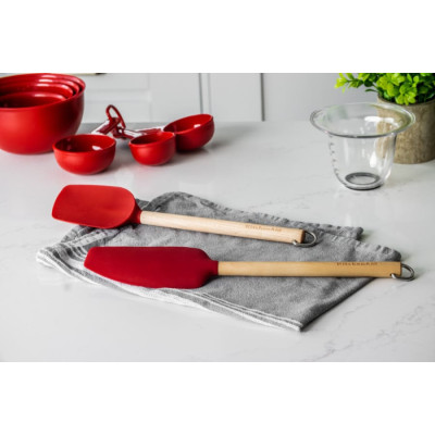 Лопатка для тіста KitchenAid Coreline, 35 см, береза (KQR732OHERE)