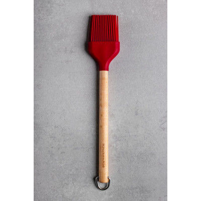 Пензлик кулінарний KitchenAid Coreline, 30,6 см, береза, червоний (KQR753OHERE)