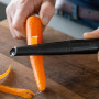 Овочечистка вертикальна KitchenAid Classic, 22 см, чорний (KCG112OHOBE)