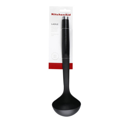 Ополоник KitchenAid Classic, 31,5 см, чорний (KCG006OHOBE)