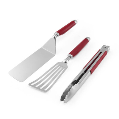 Набір для грилю KitchenAid Coreline, 3 предмета, червоний (KAG930OHERE)