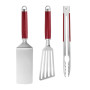 Набір для грилю KitchenAid Coreline, 3 предмета, червоний (KAG930OHERE)