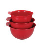 Набір мисок для змішування KitchenAid Universal, 3 шт, 2,4/3,3/4,3 л, червоний (KQG175OSERE)