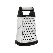 Терка чотирьохстороння з контейнером KitchenAid Universal, чорний (KQG300OSOBE)