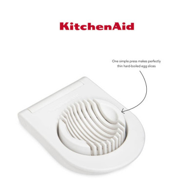 Яйцерізка KitchenAid Universal, 15 см, білий (KQG135OHWHE)