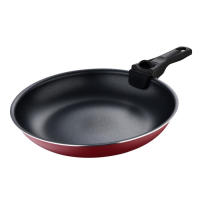 Набір сковорідок зі знімною ручкою Bergner Click&cook, 22/26 см (BG-31605-RD)