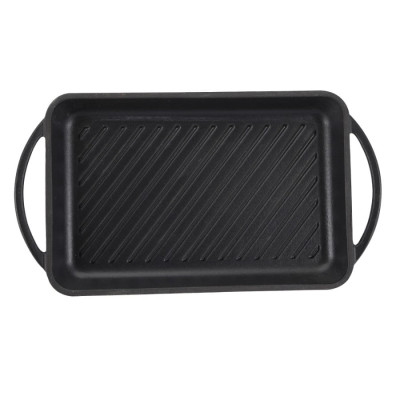 Пательня-гриль Bergner Bbq lovers, 33.5x22 см (BG-34132-BK)