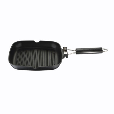 Сковорода-гриль Bergner Bbq lovers, 24x24 см (BGEU-1101)